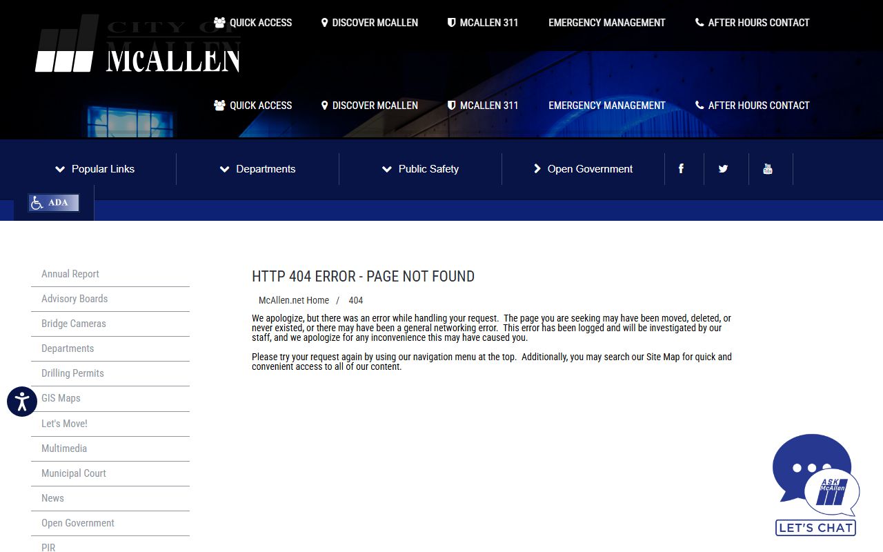 McAllen court docket records McAllen Municipal Court website