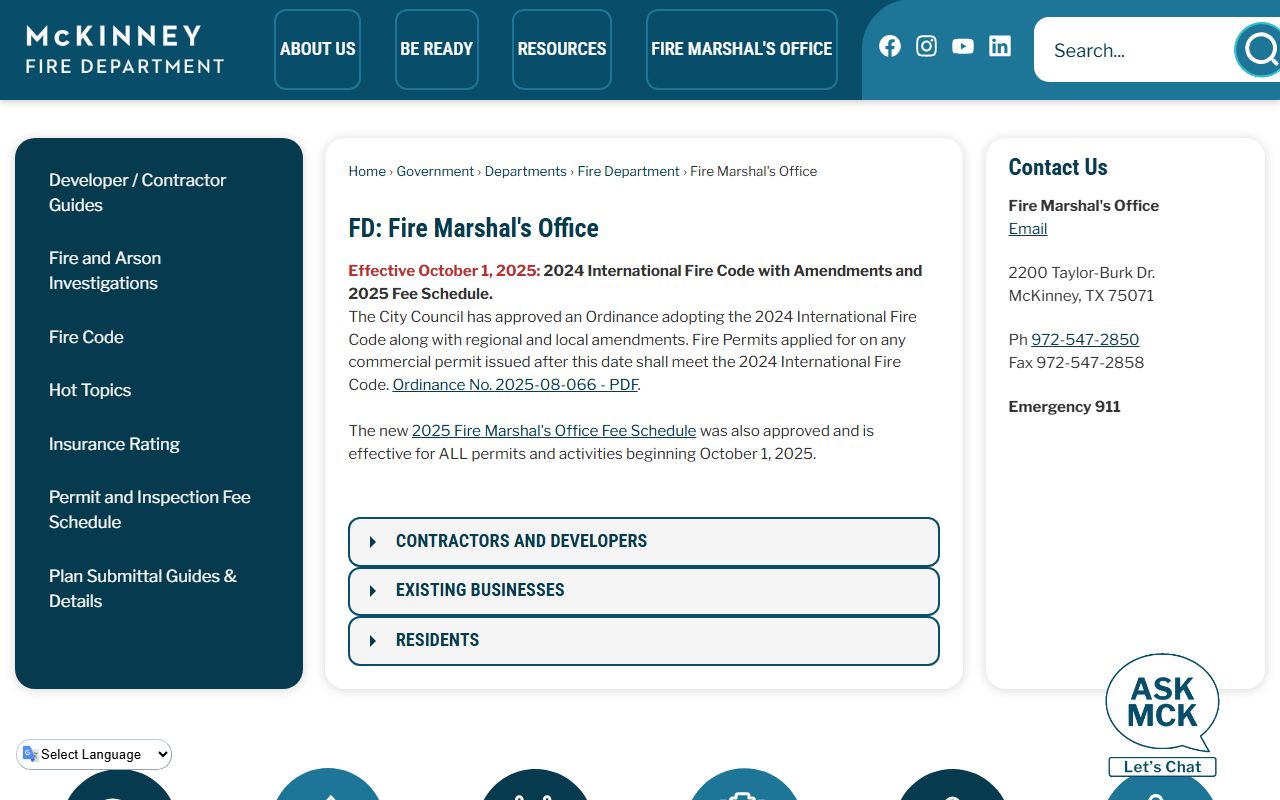 McKinney court docket records McKinney Municipal Court website