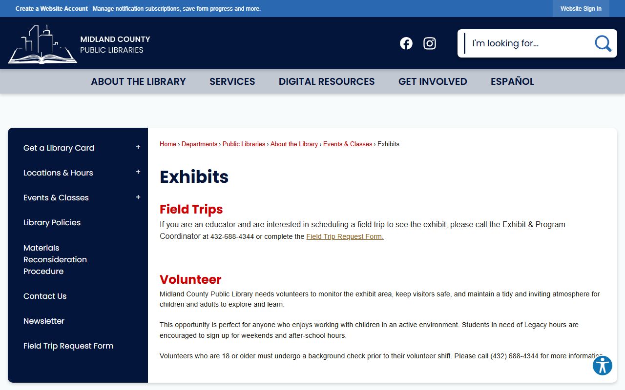 Midland County court docket records District Clerk page